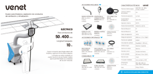 venet_CATALOG. Duct cleaning equipment for mechanical ventilation systems VMC