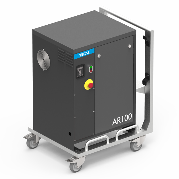 AR100. productos. Compresor de aire para equipos de limpieza de conductos. Galeria