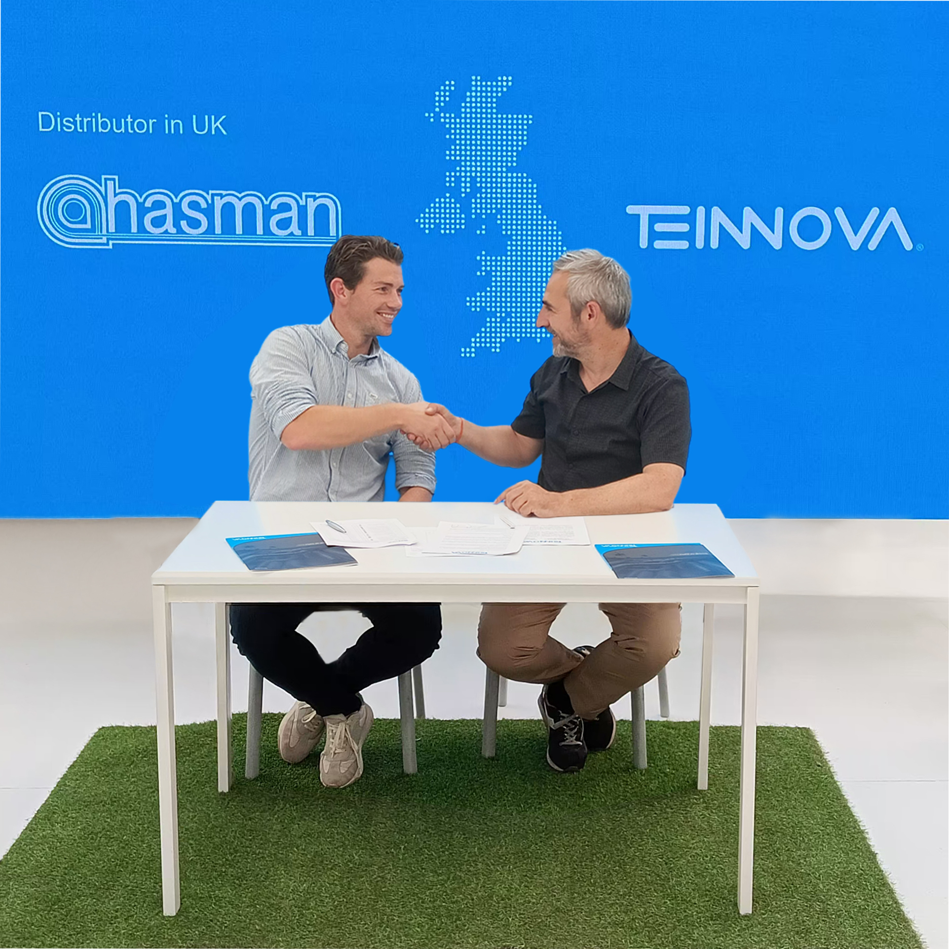 Hasman. Teinnova se expande con una nueva alianza en el Reino Unido