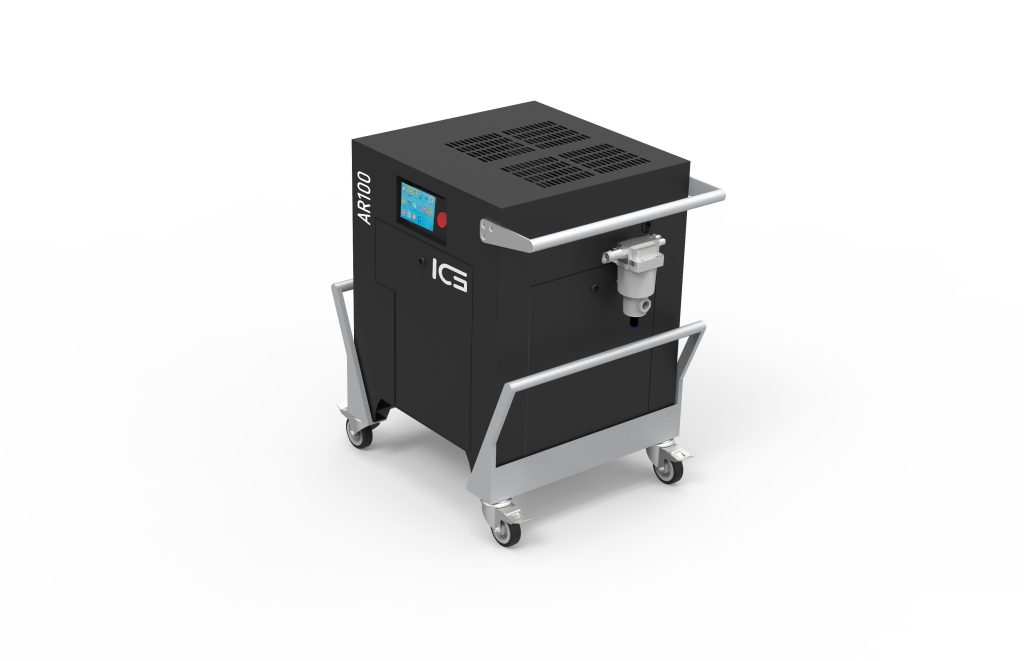 Generador de aire comprimido para robot cepillado