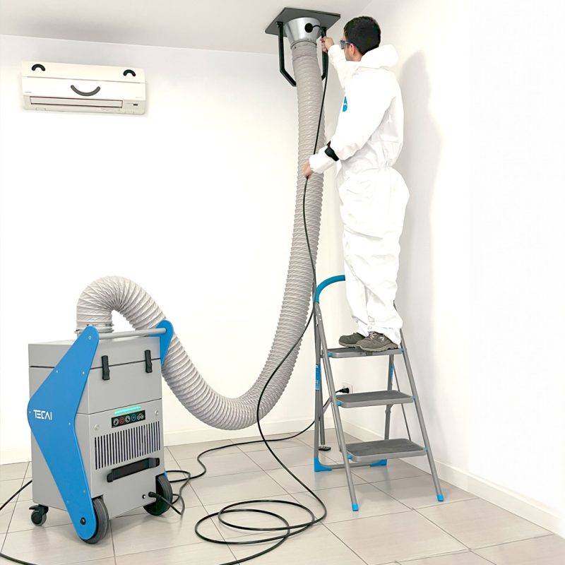 VENET. Equipo de limpieza de conductos para sistemas de ventilación mecánica VMC